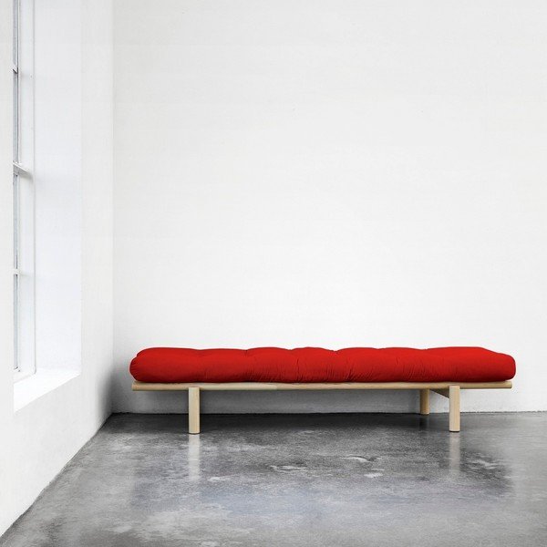 Pohovka Karup Pace Natural/Red-image-1