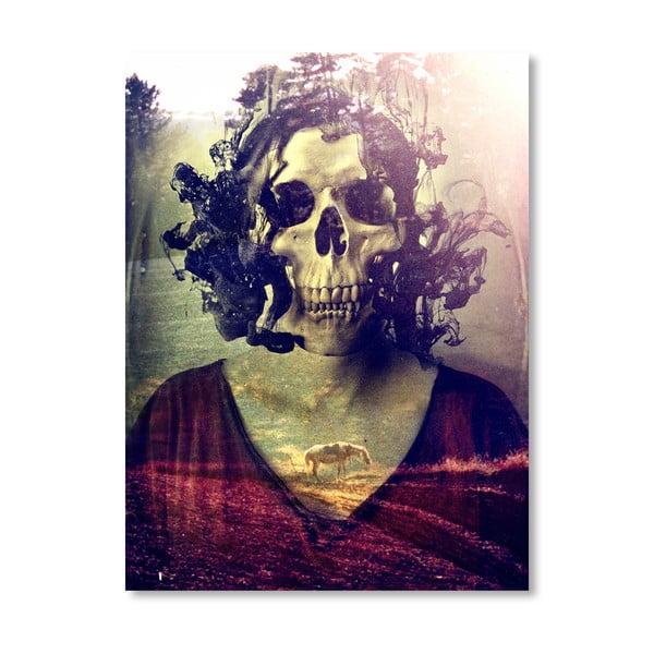 Autorský plakát Miss Skull