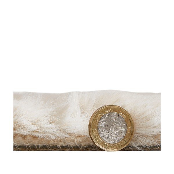 Kreemjas valge vaip , 60 x 120 cm Teddy - Think Rugs-image-3