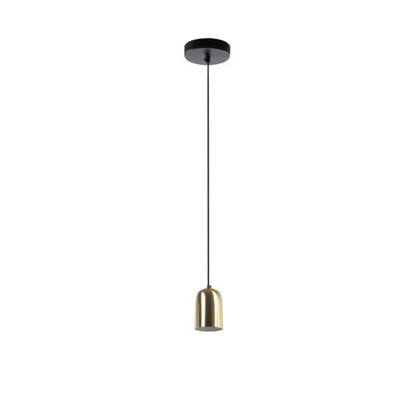 Musta-kuldse metallvarjundiga laevalgusti ø 10,5 cm Eulogia - Kave Home