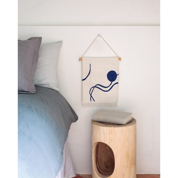 Valge fluff-padjapüür, 45 x 45 cm - Kave Home-image-3