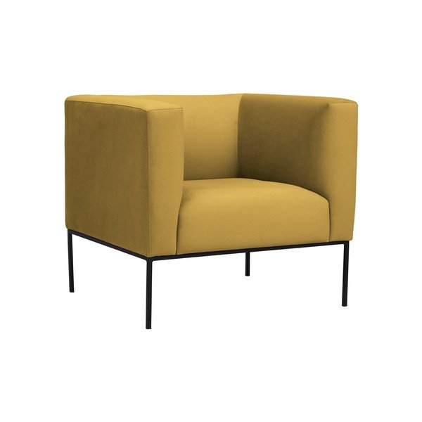 Žluté křeslo Windsor & Co Sofas Neptune-image-1