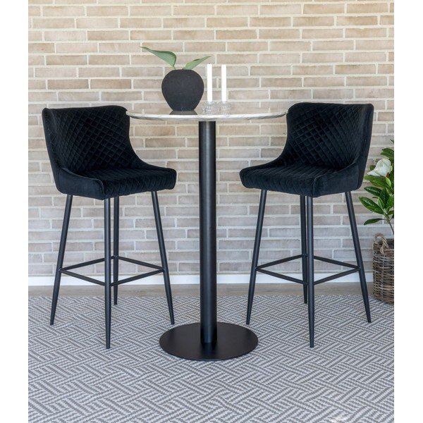 Ümmargune marmorist baarilaud  ø 70 cm Bolzano - House Nordic-image-1