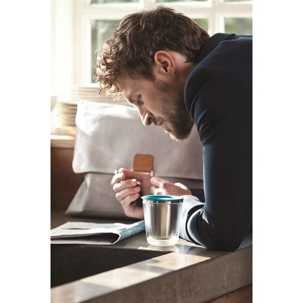 Červený cestovní termohrnek XD Design Dia, 227 ml-image-3