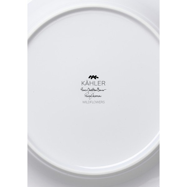 Valge portselanist magustoidutaldrik ø 22 cm Hammershøi Summer - Kähler Design-image-3