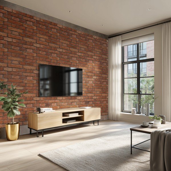 Kangast akustilised paneelid komplektis 2 tükki 60x60 cm Bricks - Styler-image-2