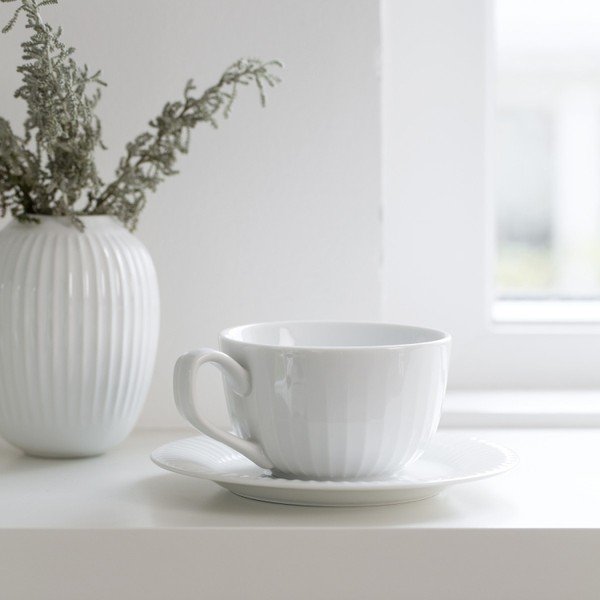 Valge portselanist Hammershoi tass, 250 ml Hammershøi - Kähler Design-image-2