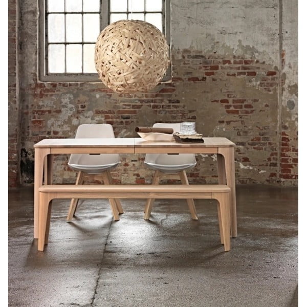 Valgest tammepuust pingid Amalfi - Unique Furniture-image-1