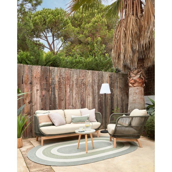 Khaki värvi aia diivan Catalina - Kave Home-image-1