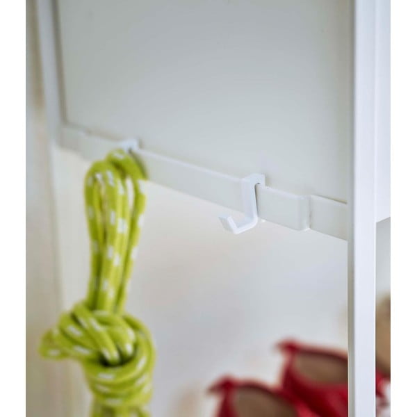 Valge metallist laste kingariiul 74,5x74,5x22 cm Tower – YAMAZAKI-image-2