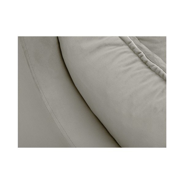 Béžová sametová pohovka Mazzini Sofas Freesia, 150 cm-image-4