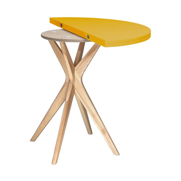 Ümmargune kokkupandav söögilaud 45x90 cm Jubi - Ragaba-image-3