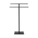 Must metallist käterätikuhoidja , kõrgus 86 cm - Blomus