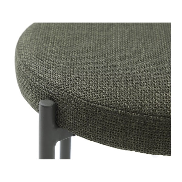 Khaki värvi metallist taburet Pelican - Unique Furniture-image-2