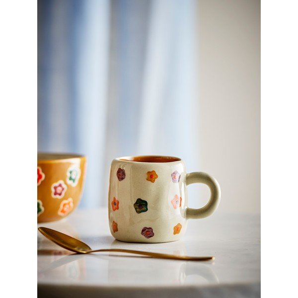 Beež kivikeraamikast laste kruus 130 ml Addy - Bloomingville Mini-image-1