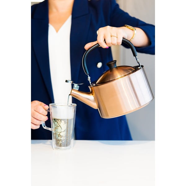 Vasevärvi roostevabast terasest veekeetja 1,5 l Diamante – Vialli Design-image-3