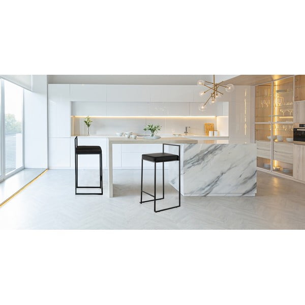 Mustad baaritoolid 2tk komplektis 77 cm Dodo - Tomasucci-image-1