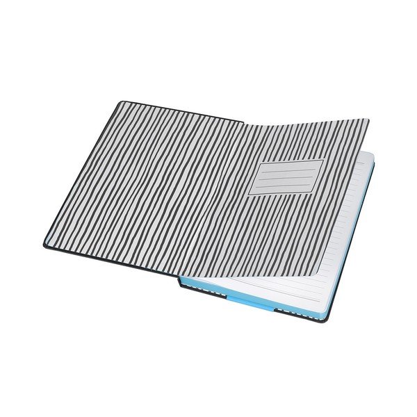 Černý zápisník formátu A5 Happy Jackson Serious-image-3