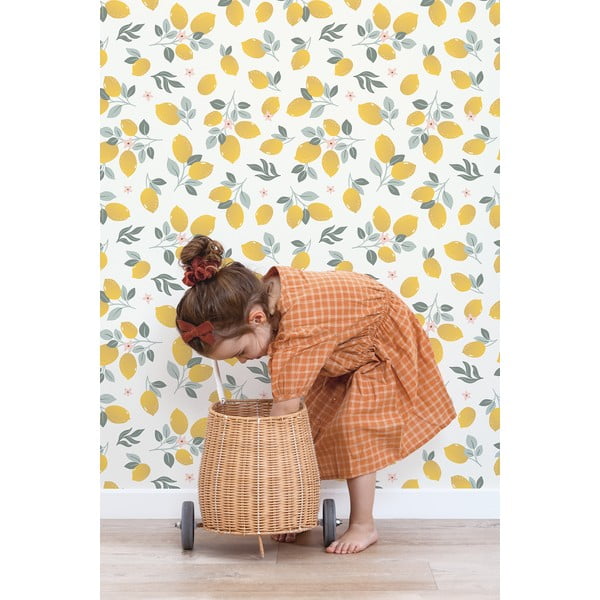 Laste tapeet 10 m x 50 cm Lemons - Lilipinso-image-2