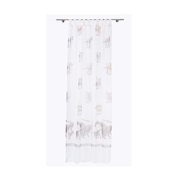 Valge lastekardin 140x245 cm Jurassic – Mendola Fabrics-image-2