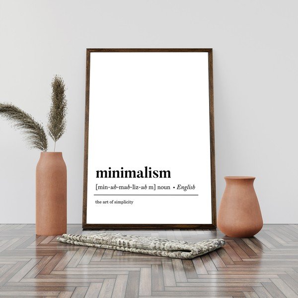 Plakat 50x70 cm Minimalism - Wallity-image-3