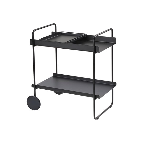 Metallist serveerimislaud ratastel 40,5x61 cm A-Cocktail - Zone-image-3