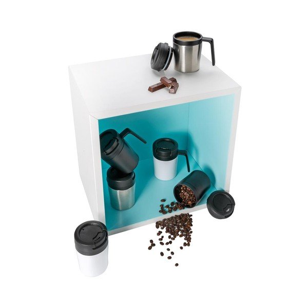 Termohrnek ve stříbrné barvě XD Design Coffee to Go, 160 ml-image-4