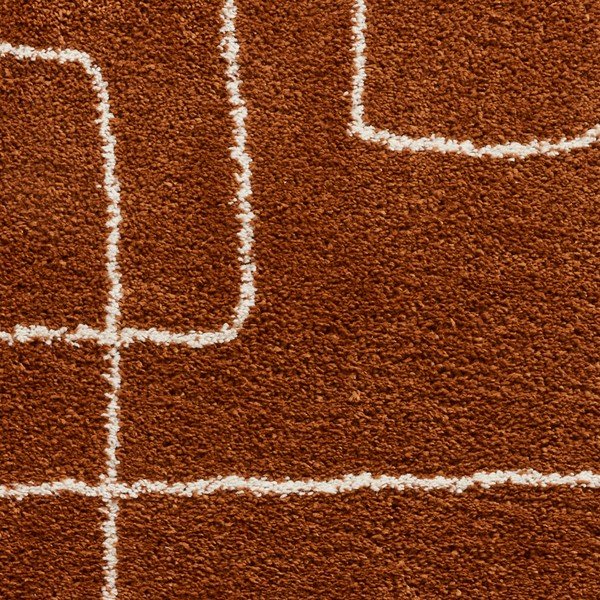 Terrakottapunane vaip , 160 x 220 cm Boho - Think Rugs-image-3