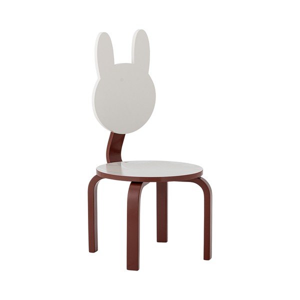 Burgundiapunane/valge lastetool Liova - Bloomingville Mini