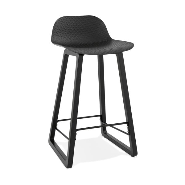 Černá barová židle Kokoon Miky, výška sedu 69 cm