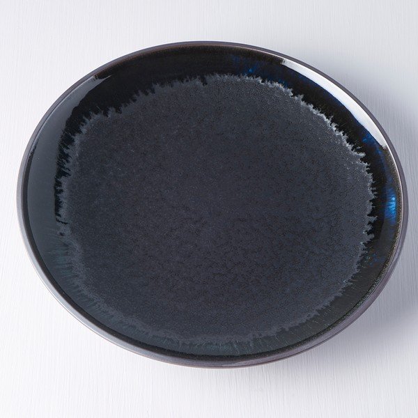 Tumesinine keraamiline taldrik, ø 25 cm Matt - MIJ-image-3