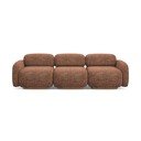 Oranž/pruun moodulsofa 270 cm Ailani - Makamii