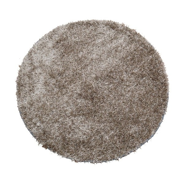 Ručně tuftovaný platinový koberec Funny, 150x150 cm