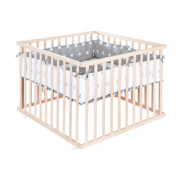 Puiduvärvi mänguaed 100x100 cm - Roba-image-2