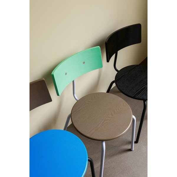 Rohelised-puiduvärvi söögitoolid 4 tk komplektis Koi - Hübsch-image-1