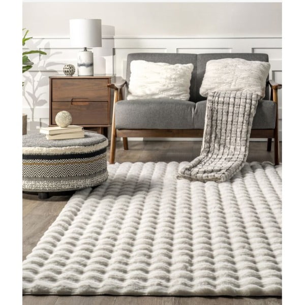 Valge pestav vaip 160x230 cm Bubble White - Mila Home-image-3