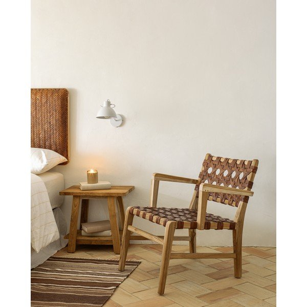 Teakist jalatool Safara - Kave Home-image-2