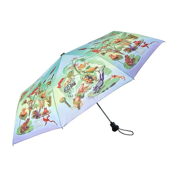 Skládací deštník Von Lilienfeld Frog Family, ø 90 cm