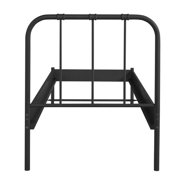 Must üheinimesevoodi 90x200 cm Aaron - Støraa-image-4