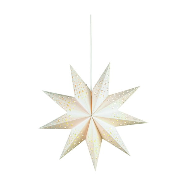 Bílá světelná dekorace Markslöjd Solvalla Multi, ø 45 cm