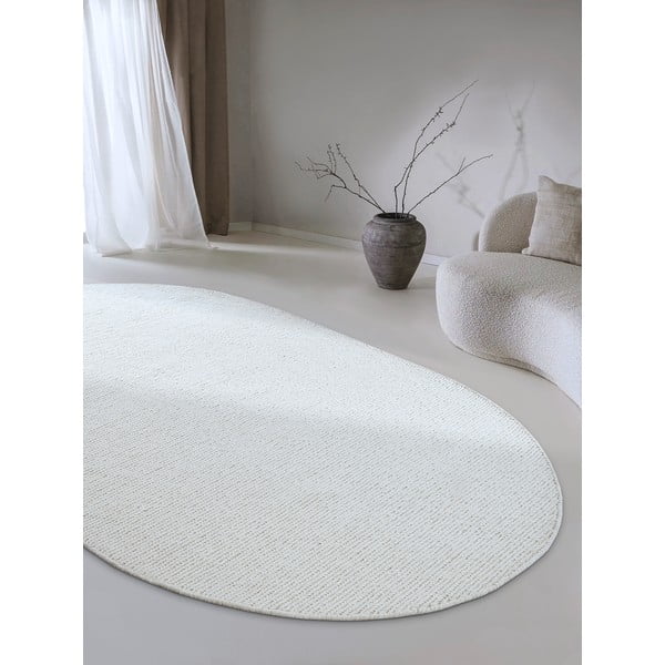 Valge käsitsi kootud villane vaip 160x230 cm Francois – Villeroy&Boch-image-1