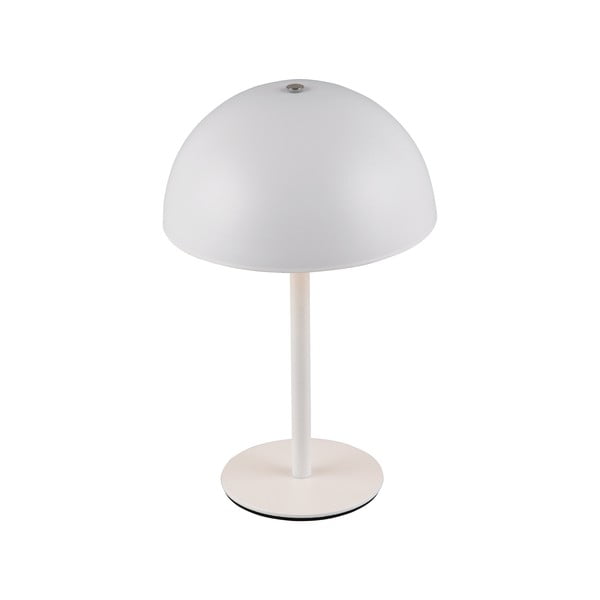 Matt valge LED-laualamp metallvarjuga (kõrgus 21 cm) Munoz - Trio-image-4