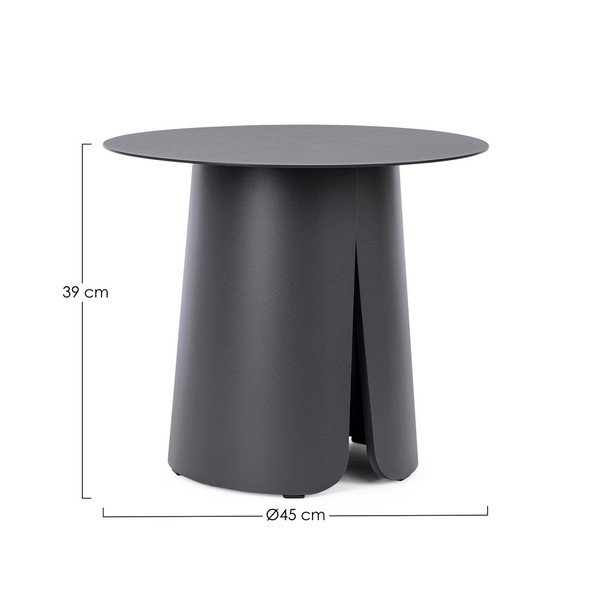 Alumiiniumist ümmargune aialaud ø 45 cm Bryan - Bizzotto-image-2