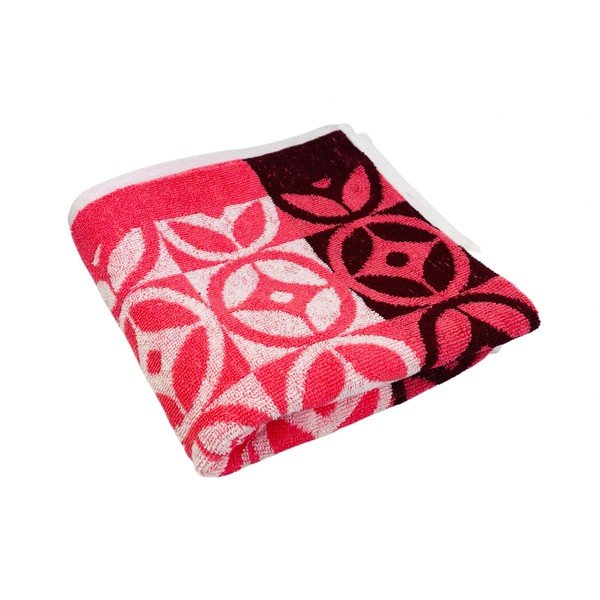 Roosa puuvillane rätik 70x140 cm Compass - JAHU collections