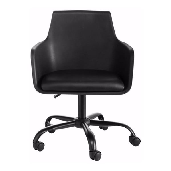 Černá nastavitelná kancelářská židle Støraa Leslie-image-3