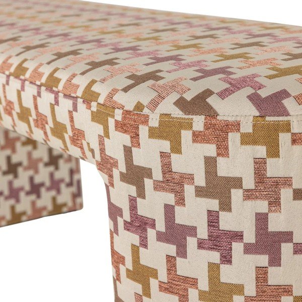Roosa polsterdatud pink Jacob - WOOOD-image-3