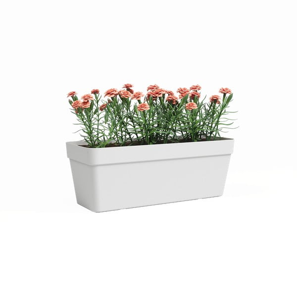 Taaskasutatud plastikust isekastev taimekast 50 cm Capri - Artevasi-image-2