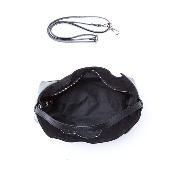 Kožená kabelka Isabella Rhea 8009 Nero-image-2