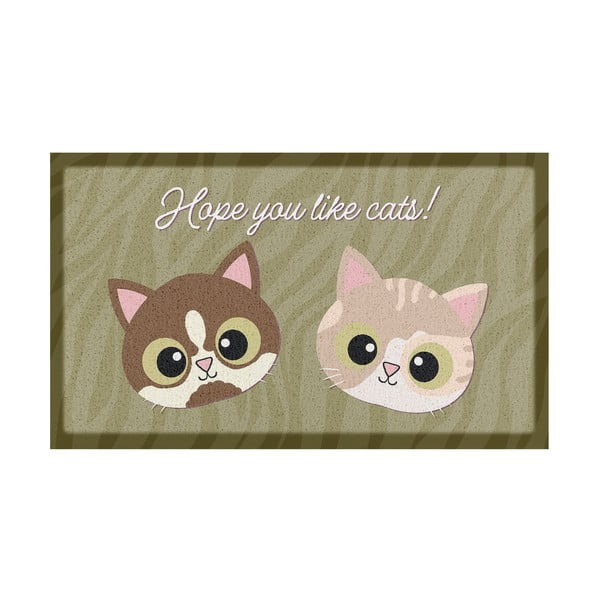 Uksematt 40x70 cm Hope You Like Cats - Artsy Doormats