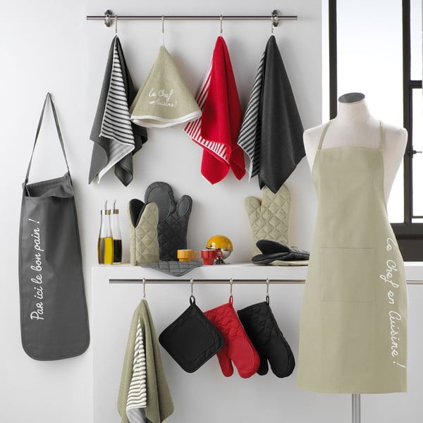 Mikrokiudlapid 3tk komplektis 40x40 cm Cuistot - douceur d'intérieur-image-1